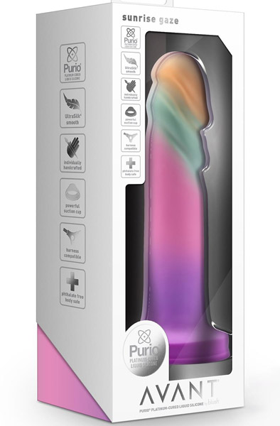 Avant Sunrise Gaze Sherbet Dildo 19 cm - Dildo 8
