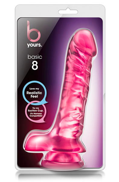 B Yours Basic 8 Pink 23cm - Dildo 2