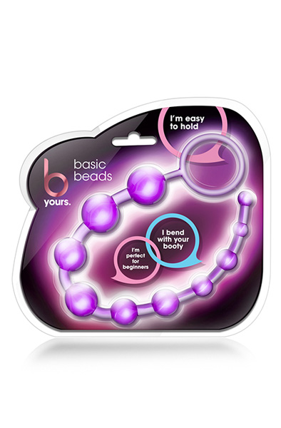 B Yours Basic Beads Purple - Anal-Kugeln 2