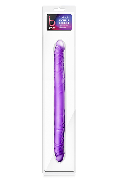 B Yours Double Dildo Purple 42,5cm - Doppel-Dildo 3