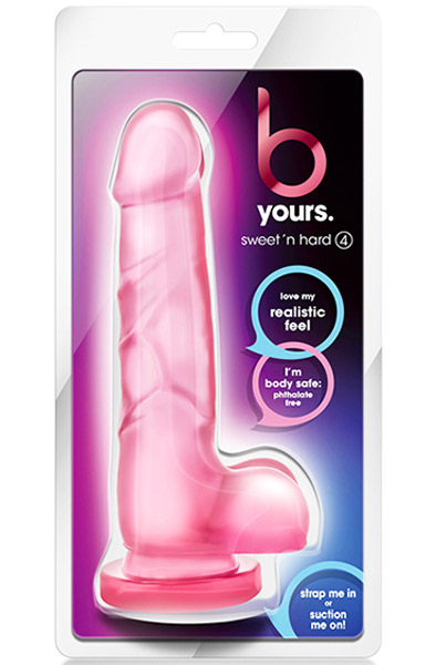 B Yours Sweet n Hard 4 Pink 20 cm - Dildo 5