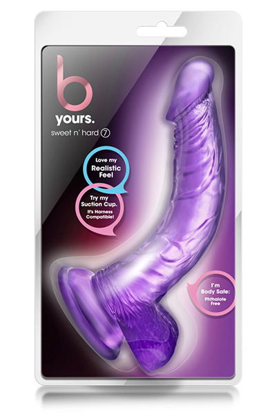 B Yours Sweet N Hard 7 Purple 21,5cm - Dildo 2
