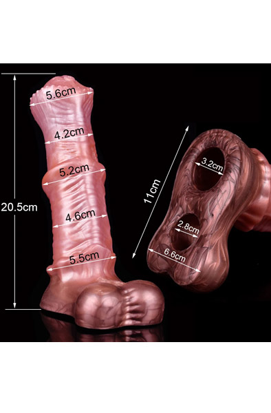 Bad Demon Big Jumpy Penis Sleeve - Penisverlängerung/Penishülle 4