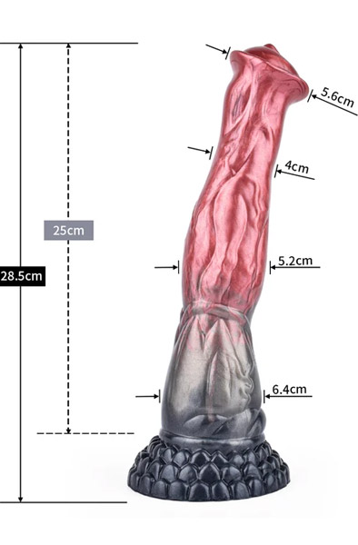 Bad Demon Celi Dildo 28,5 cm - Drachen-Dildo 2