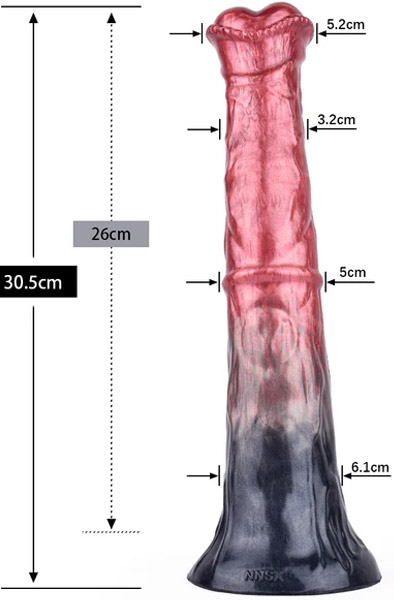 Bad Demon Dili Dildo 30,5 cm - Drachen-Dildo 2