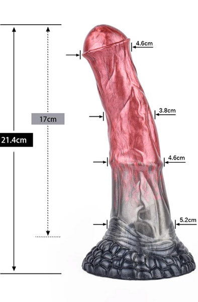 Bad Demon Eri Dildo 21,4 cm - Drachen-Dildo 2