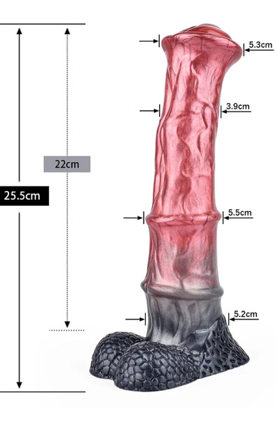 Bad Demon Fadi Dildo 25,5 cm - Drachen-Dildo 2