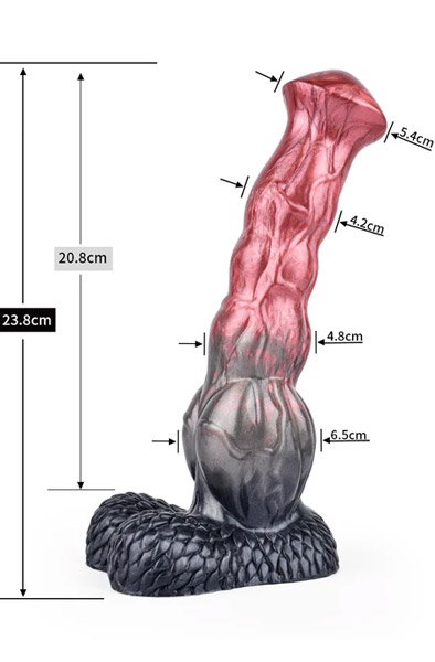 Bad Demon Govi Dildo 23,8 cm - Drachen-Dildo 2