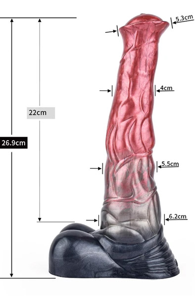 Bad Demon Lobi Dildo 26,9 cm - Drachen-Dildo 2