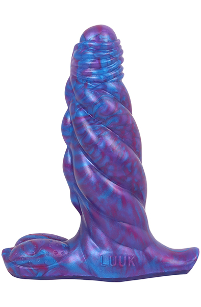 Bad Demon Seraphon Vibrating Dildo Purple 13,5 cm - Dragon dildo 2