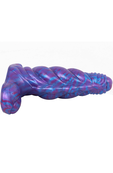 Bad Demon Seraphon Vibrating Dildo Purple 13,5 cm - Dragon dildo 5
