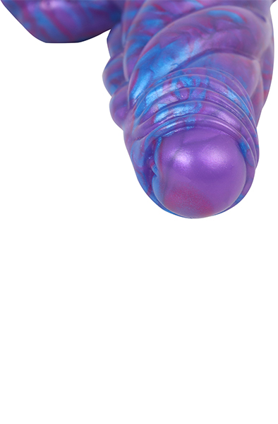 Bad Demon Seraphon Vibrating Dildo Purple 13,5 cm - Dragon dildo 6