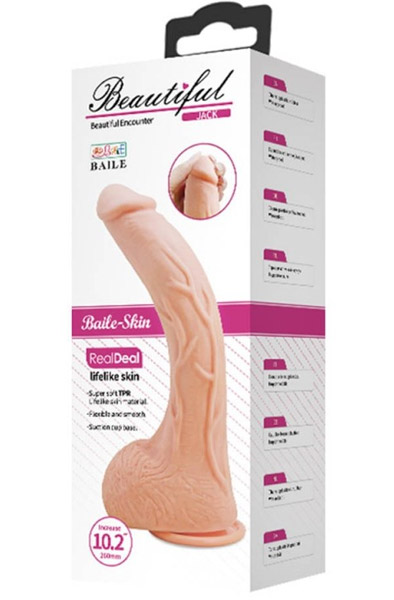 Baile Beautiful Jack Dildo 27 cm - Dildo 3