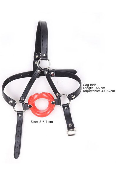 Baillon SM Lips & Harness - Knebel 3