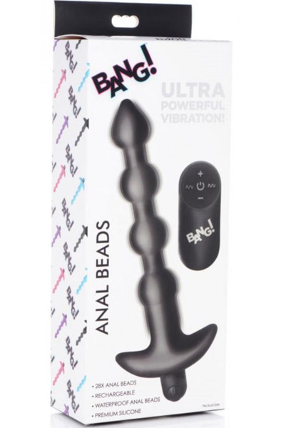 Bang! Vibrating Anal Plug With Remote Control - Vibrierende Analperlen 3