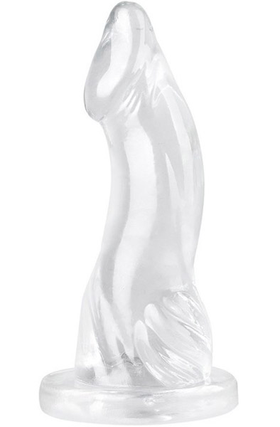 Banka Transparent Dildo 22 cm - Dildo 1