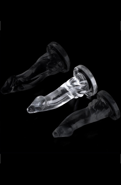 Banka Transparent Dildo 22 cm - Dildo 4