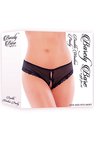 Barely Bare Doppelfenster Panty - Spitzenhöschen 3