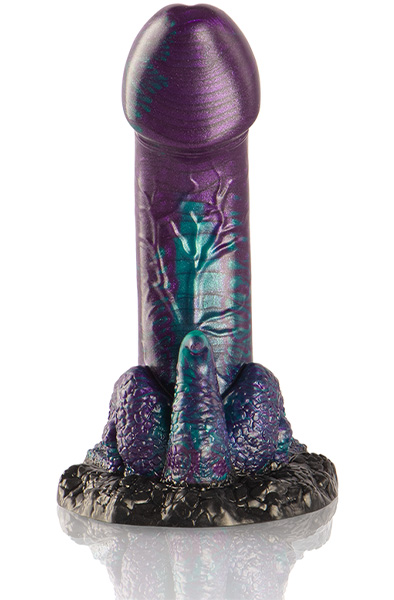 Basilisk Dildo Double Scaly Pleasure 18 cm - Drachen-Dildo 2