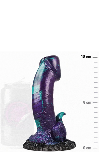 Basilisk Dildo Double Scaly Pleasure 18 cm - Drachen-Dildo 4