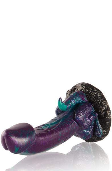 Basilisk Dildo Double Scaly Pleasure 18 cm - Drachen-Dildo 5