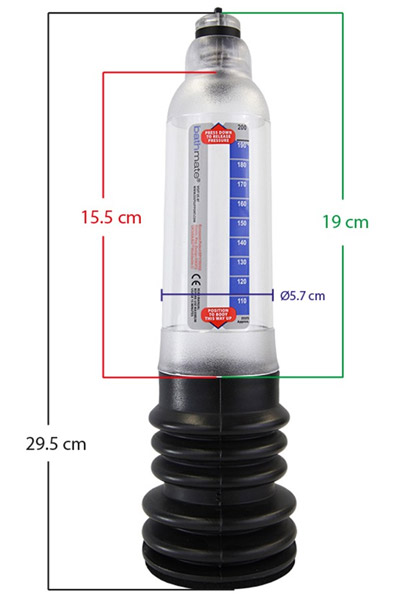 Bathmate Hydro7 Clear - Elektrische Penispumpe 2
