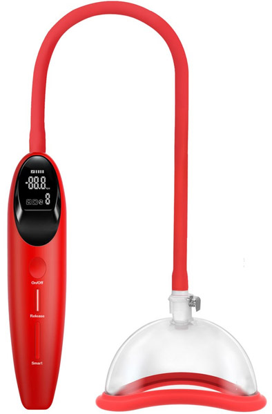 Be Legendary Automatic Red Velvet Pussy Pump - Klitoris- und Vaginalpumpe 1