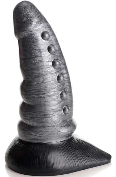 Beastly Tapered Bumpy Silicone Dildo 21 cm - Drachen-Dildo 1