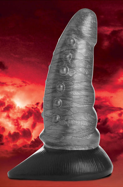 Beastly Tapered Bumpy Silicone Dildo 21 cm - Drachen-Dildo 8