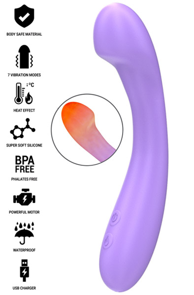 Becky Vibrator Heatable 7 Vibrations - Vibrating dildo 1