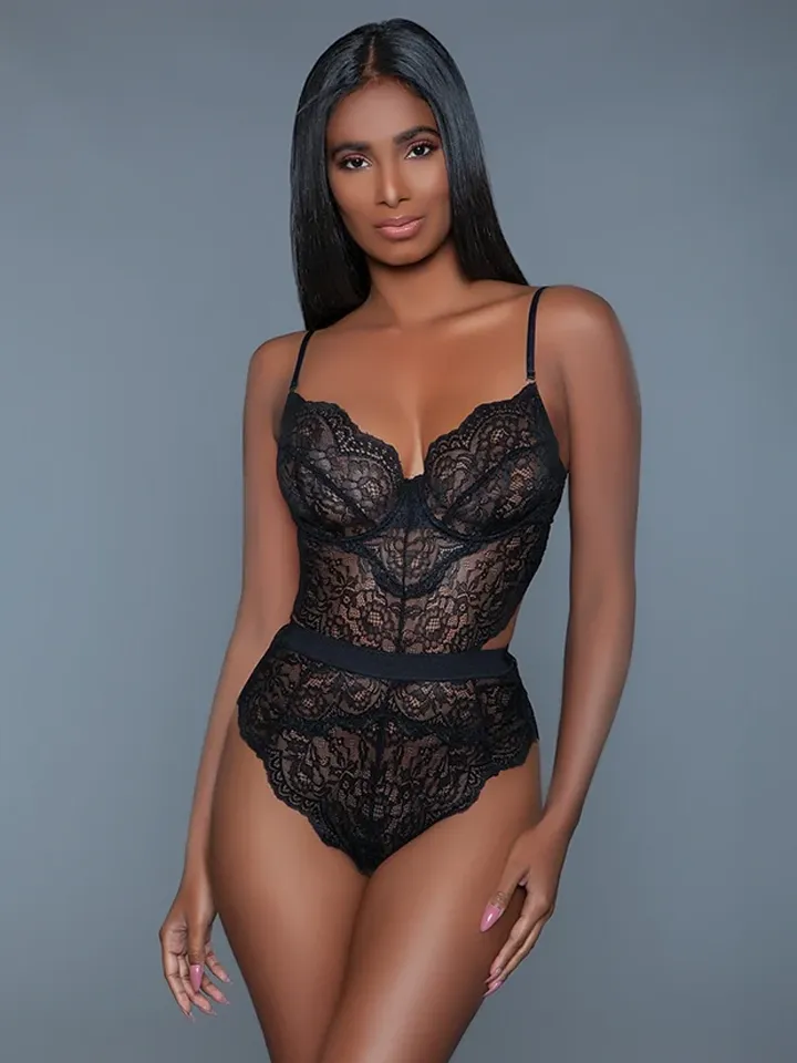 BeWicked Bettany Lace Bodysuit - Teddy 1 [full]