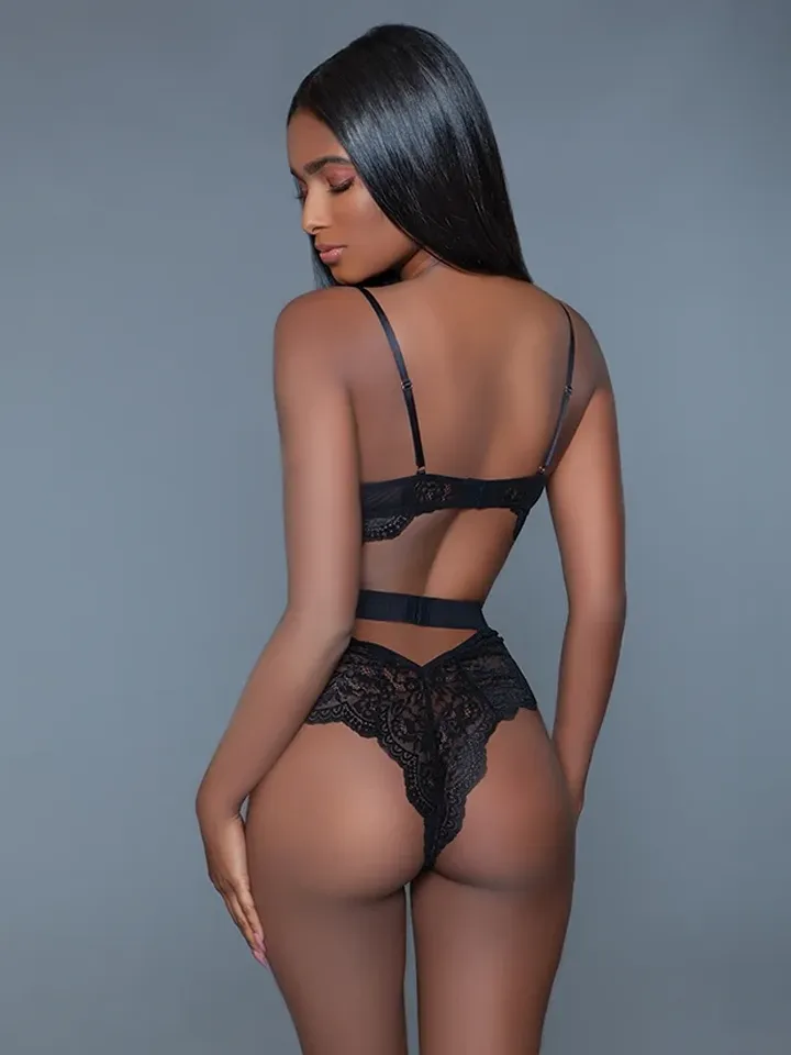 BeWicked Bettany Lace Bodysuit - Teddy 2 [full]