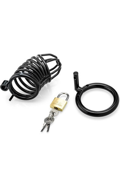 Black Cock Cage 45mm - Keuschheitskäfig 2