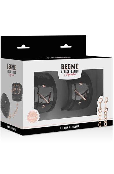 Black Edition Premium Handcuffs - Handschellen 3