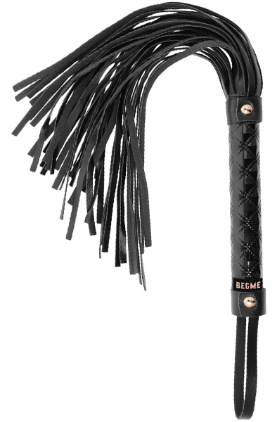 Black Edition Vegan Leather Flogger - Flogger 1
