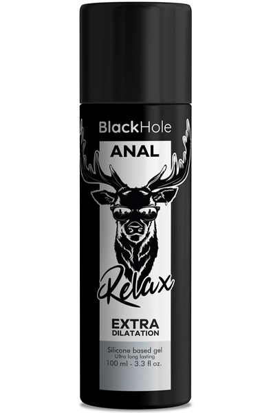 Black Hole Anal Relax Silicone Gel 100 ml - Anal-Gleitmittel 1