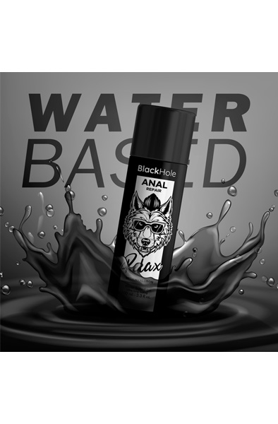 Black Hole Anal Relax Silicone Gel 100 ml - Anal-Gleitmittel 5