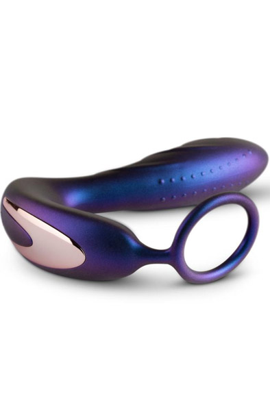 Black Hole Anal Vibrator With Cockring - Prostatavibrator mit Penisring 2