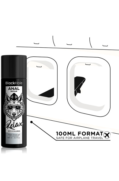 Black Hole Repair Anal Relax Gel 100 ml - Anal-Gleitmittel 3