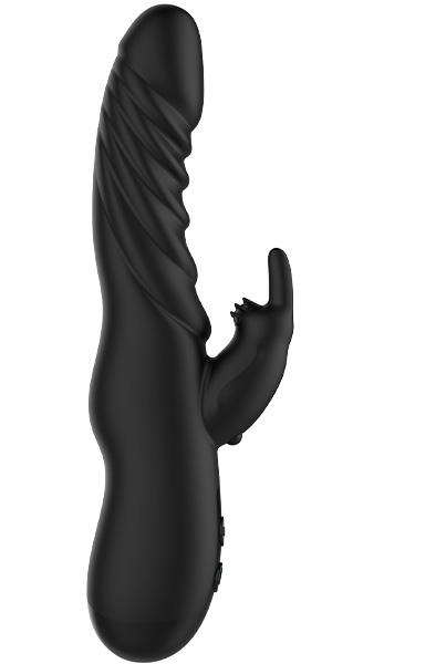 Black Silicone Rabbit Vibrator - Rabbit-Vibrator 2