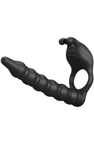 Blackney Penis Ring With Black Vibrator Plug - Vibrierender Penisring 2