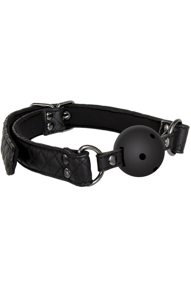 Blaze Ball Gag Diamond Black - Knebelball 1