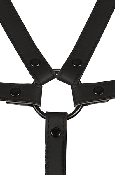 Bondage Adjustable Harness Torso & Arms - Bondage-Set 3