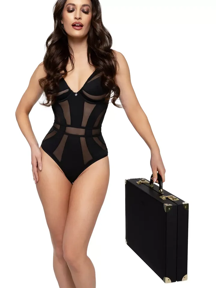 Bondage Suitcase 13-pcs PU Leather - Bondage kit 3 [full]