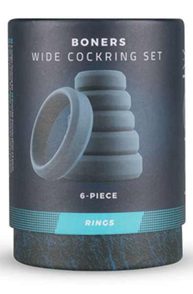 Boners 6-Piece Cock Ring Set - Cockring-Set 3