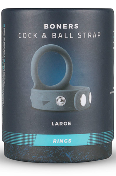 Boners Cock & Ball Strap L - Penis- und Hodensackringe 3