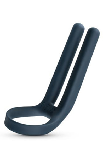 Boners Cockring & Ball Stimulator Blue - Vibrierender Penisring 3