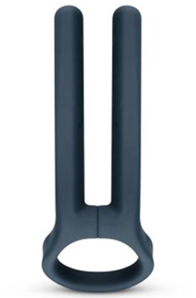 Boners Cockring & Ball Stimulator Blue - Vibrierender Penisring 4