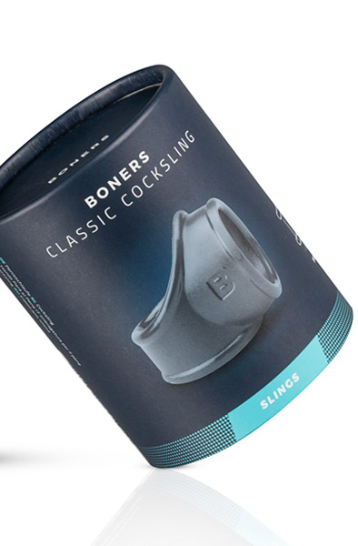 Boners Cocksling Grey - Penis- und Hodensackringe 2