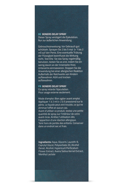 Boners Delay Spray 15ml - Verzögerungsspray 3